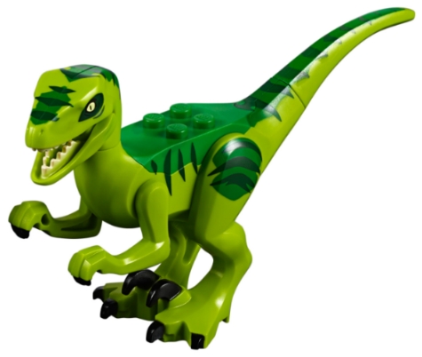 Dinosaur Raptor / Velociraptor with Green Back
Komplett i god stand.