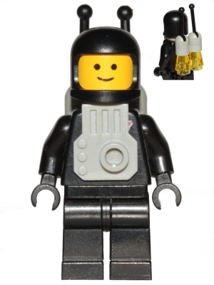 Classic Space - Black with Light Gray Jet Pack
Komplett i god stand.