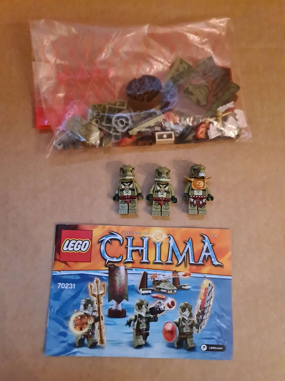 Sett 70231 fra Lego Chima serien. 

Meget pent. Komplett med manual.