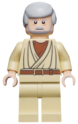 Obi-Wan Kenobi - Old, Light Nougat, White Pupils
Komplett i god stand.