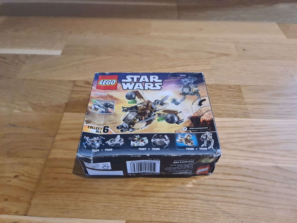 Sett 75129 fra Lego Star Wars : Microfighters Series 3 : The Star Wars Rebels serien.
Nytt og forseglet. Sliten eske.
