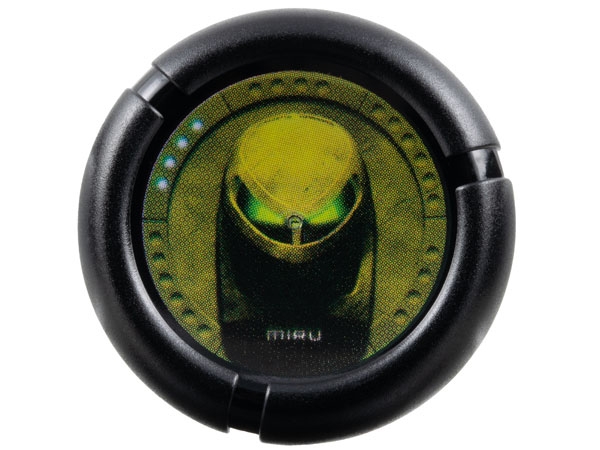 Throwing Disk with Bionicle Bamboo Miru Mask Pattern
I god stand.