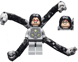 Dr. Octopus (Otto Octavius) / Doc Ock - Light Bluish Gray Suit, Mechanical Arms
Komplett i god stand.