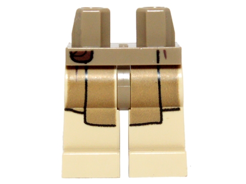 Hips and Tan Legs with Dark Tan SW Jedi Robe Pattern
I god stand.