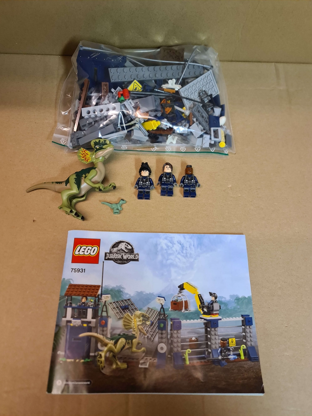 Sett 75931 fra Lego Jurassic World serien.
Meget pent.
Komplett med manual.