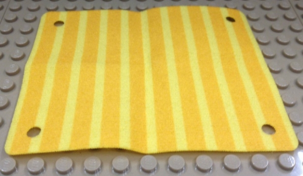 Cloth Awning 9 x 11 with Bright Light Orange Stripes Pattern
Som ny.