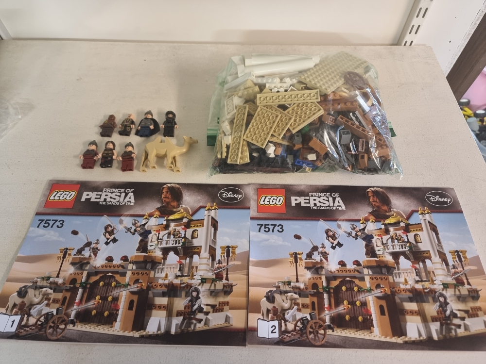 Sett 7573 fra Lego Prince of Persia serien.
Som nytt.
Komplett med manualer.