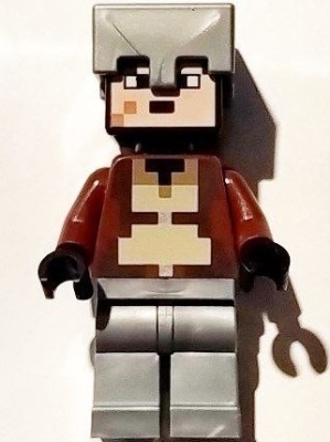 Nether Hero - Reddish Brown Torso, Flat Silver Helmet
Komplett i god stand.