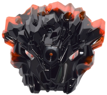 Bionicle Mask of Corruption with Marbled Trans-Neon Orange Pattern
I god stand.