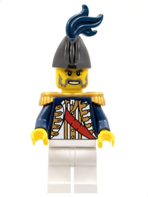 Imperial Soldier II - Captain, Pearl Gold Epaulettes, Dark Blue Plume
Komplett i god stand.