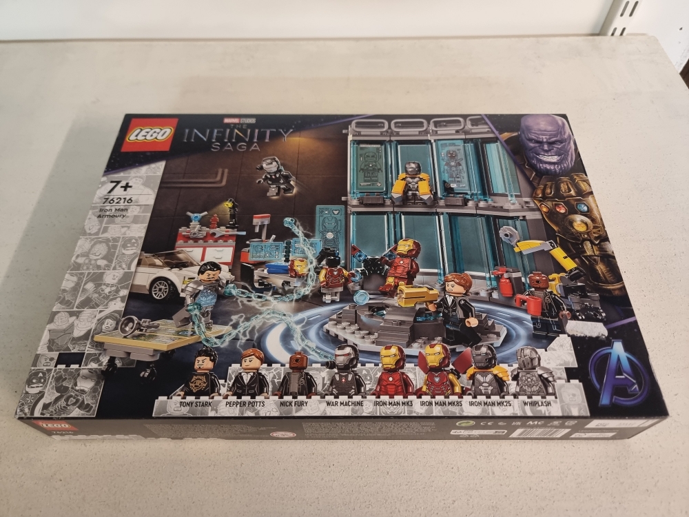 Sett 76216 fra Lego Super Heroes : The Infinity Saga serien.
Nytt og uåpnet.
