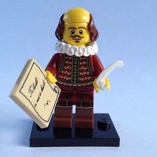 William Shakespeare, The LEGO Movie (Complete Set with Stand and Accessories)
Komplett i god stand.