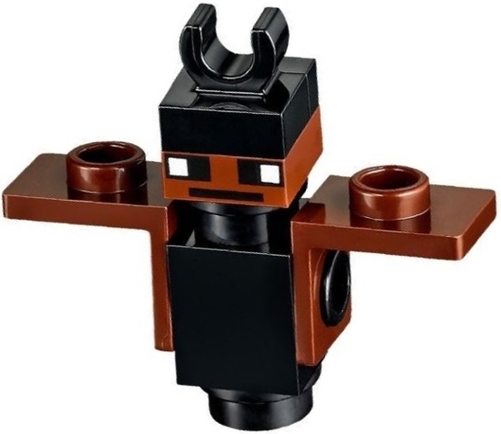 Minecraft Bat (Plate, Round 1 x 1 with Open Stud, Thick Dark Brown Neck Bracket) - Brick Built
Komplett i god stand.