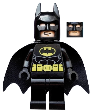 Batman - Black Suit with Yellow Belt and Crest (Type 2 Cowl)
Komplett i god stand.
