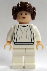 Princess Leia - Light Nougat, White Dress, Small Eyes
Komplett i god stand.