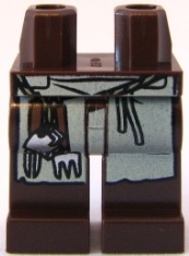 Hips and Legs with White Apron and Cooking Utensils Pattern
I god stand.