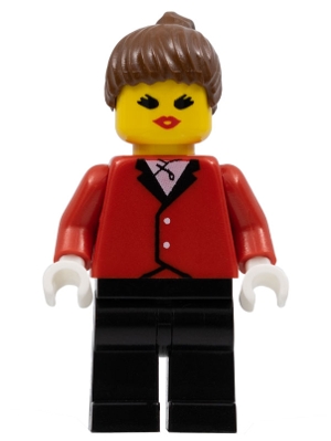 Red Riding Jacket - Black Legs, Brown Ponytail Hair
Komplett i god stand.