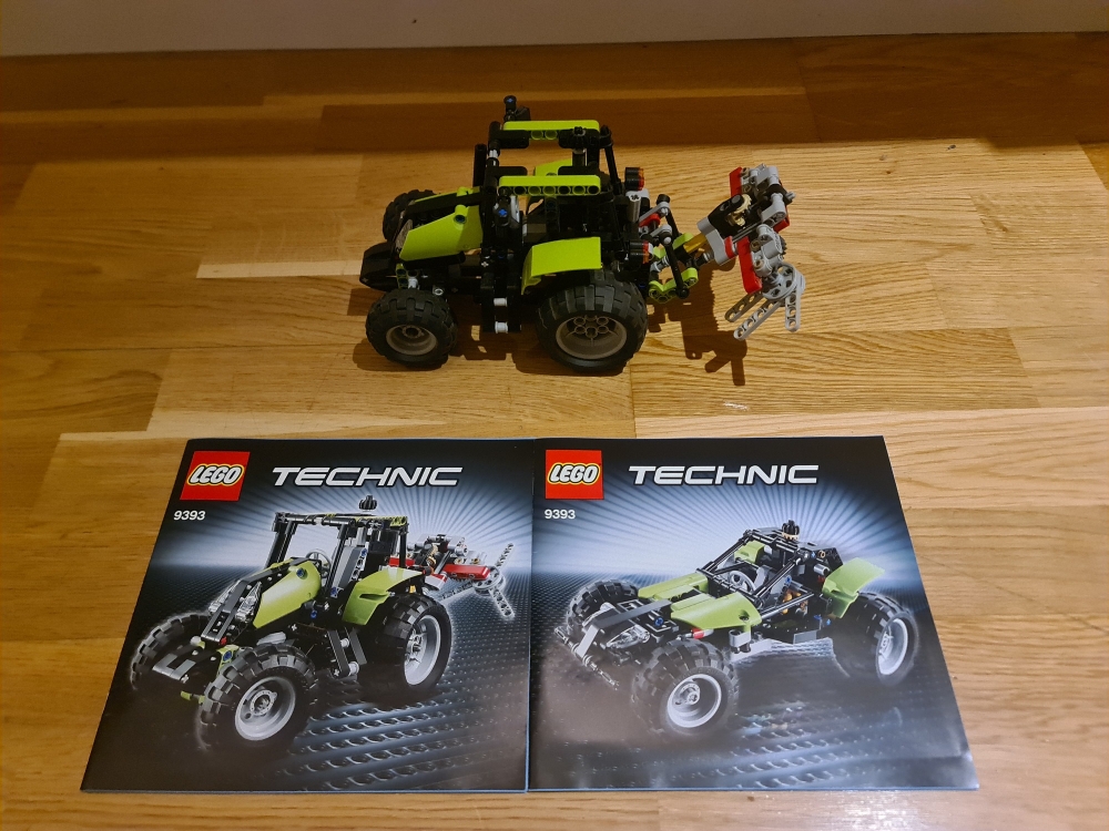 Sett 9393 fra Lego Technic serien.
Meget pent. Komplett med manualer.