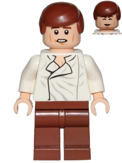Han Solo, Reddish Brown Legs without Holster Pattern, Dual Sided Head, Cheek Lines
Komplett i god stand.