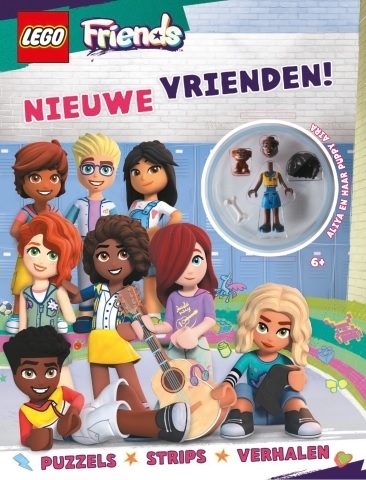 Friends Aliya - Yellow Top, Medium Blue Skirt, Dark Blue Shoes
Ny i uåpnet plastboks. Med tilhørende deler. Kommer fra bok
Boken følger ikke med.