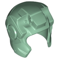 Minifigure, Headgear Helmet Space with Open Face and Top Hinge, with Angular Cheeks (Iron Man)
I god stand.