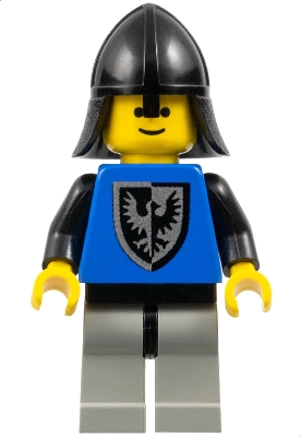 Black Falcon - Light Gray Legs with Black Hips, Black Neck-Protector
Komplett i god stand.