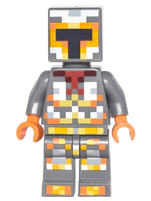 Minecraft Skin 1 - Pixelated, Yellow and Orange Armor
Komplett  i god stand.