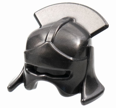 Minifigure, Headgear Helmet Castle with Lateral Comb (Uruk-hai)
I god stand.