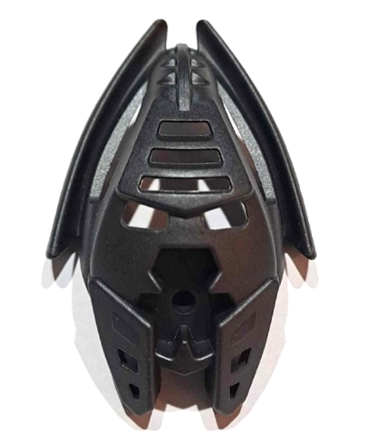 Bionicle Mask Kraahkan, 4 Hole Chin (Pearl black)
I god stand.