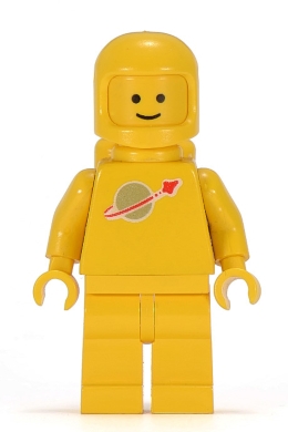 Classic Space - Yellow with Air Tanks
Komplett. Meget pen figur. Pen print.