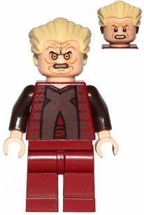 Chancellor Palpatine - Dark Red Outfit, Legs, Tan Hair
Komplett i god stand.