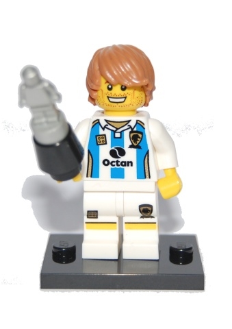 Soccer Player, Series 4 (Complete Set with Stand and Accessories)
Komplett i god stand.