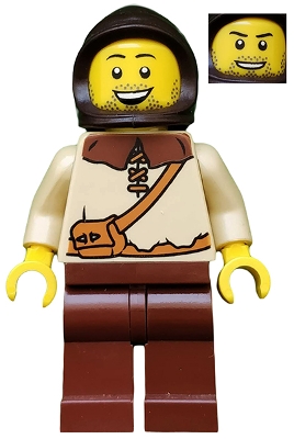 Kingdoms - Peasant, Male with Dark Brown Hood
Komplett i god stand.