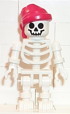 Skeleton - Standard Skull, Floppy Arms, Red Bandana with Single Tail in Back
Komplett i god stand.
