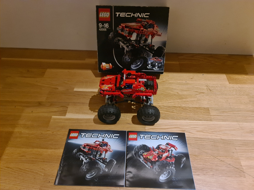 Sett 42005 fra Lego Technic serien.
Meget pent.
Komplett med manual