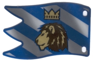 Plastic Flag with Lion with Crown Pattern, Large (Horizontal)
I god stand.