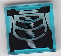 Tile 2 x 2 with Black Chest X-Ray Pattern
I god stand.