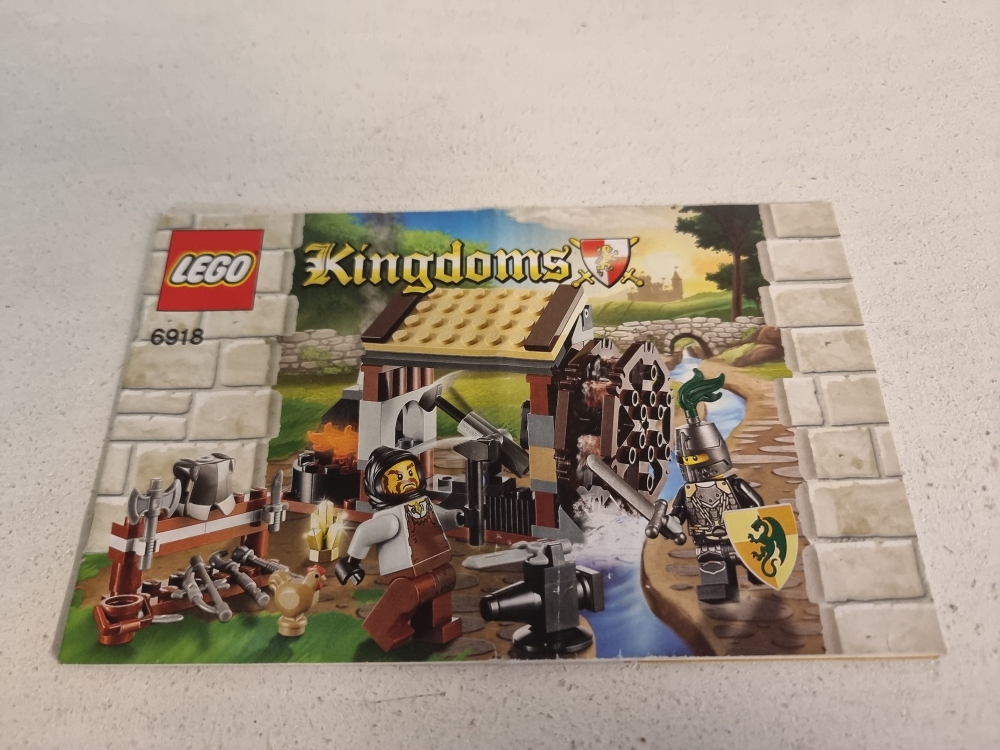 Byggetegning til sett 6918.
I god stand.