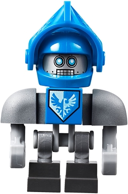 Clay Bot - Dark Bluish Gray Shoulders, Blue Visor
Komplett i god stand.