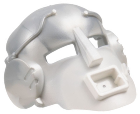 Bionicle Mask Mahiki with Marbled Pearl Light Gray Pattern
I god stand.