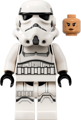 Imperial Stormtrooper - Female, Dual Molded Helmet with Light Bluish Gray Panels on Back, Shoulder Belts, Nougat Head
Komplett i god stand