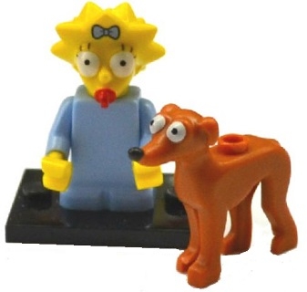 Maggie and Santa´s Little Helper, The Simpsons, Series 2 (Complete Set with Stand and Accessories)
Komplett i god stand.