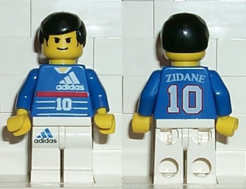 Soccer Player - Adidas Number 10 with ZIDANE on Back
Komplett i god stand.