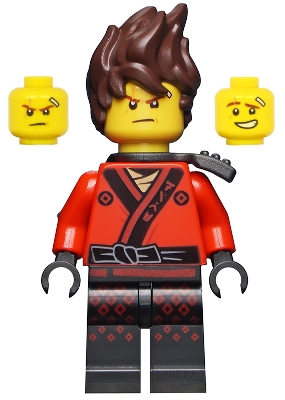 Kai - The LEGO Ninjago Movie, Hair, Pearl Dark Gray Scabbard
Komplett i god stand.