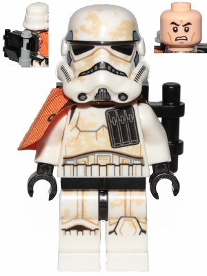 Sandtrooper Squad Leader (Captain) - Orange Pauldron, Ammo Pouch, Dirt Stains, Survival Backpack
Komplett i god stand.