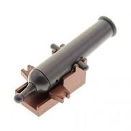 Lego cannon. Shooting.
Del x110c01 Pearl Dark Gray & 2527 Reddish Brown
