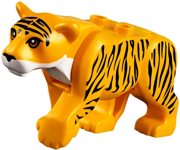 Cat, Large (Tiger) with Black Eyes, Nose and Stripes, White Muzzle and Chest Pattern
I god stand.