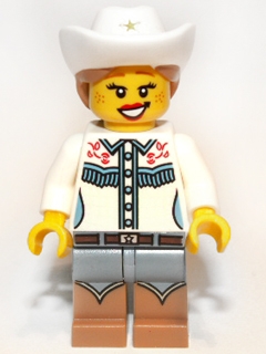 Cowgirl, Series 8 (Minifigure Only without Stand and Accessories)
Komplett i god stand.