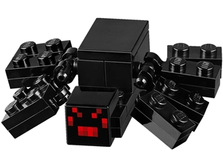 Minecraft Spider with 2 x 3 Tile - Brick Built
Komplett i god stand.