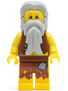 Pirate Vest and Anchor Tattoo, Gray Beard, Gray Hair (Castaway)
Komplett i god stand.